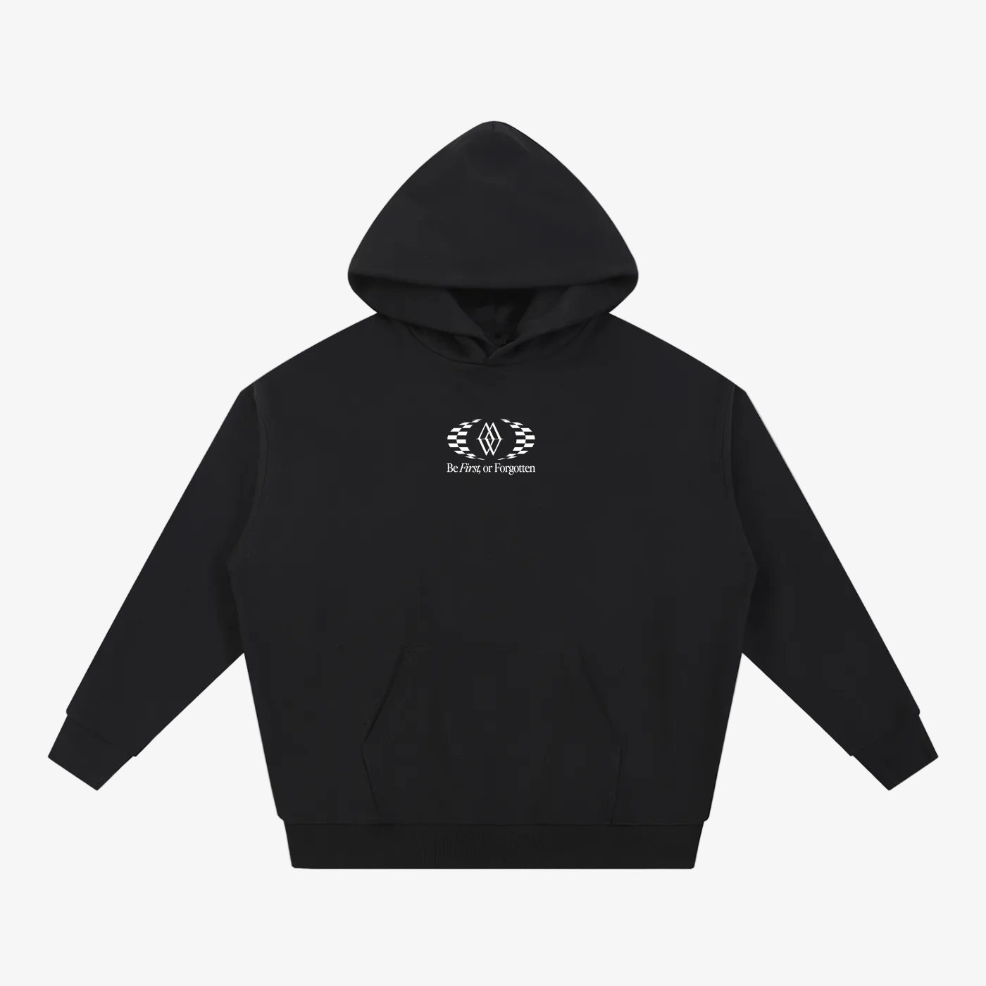 Essential Heavyweight Hoodie, Be First or Forgotten