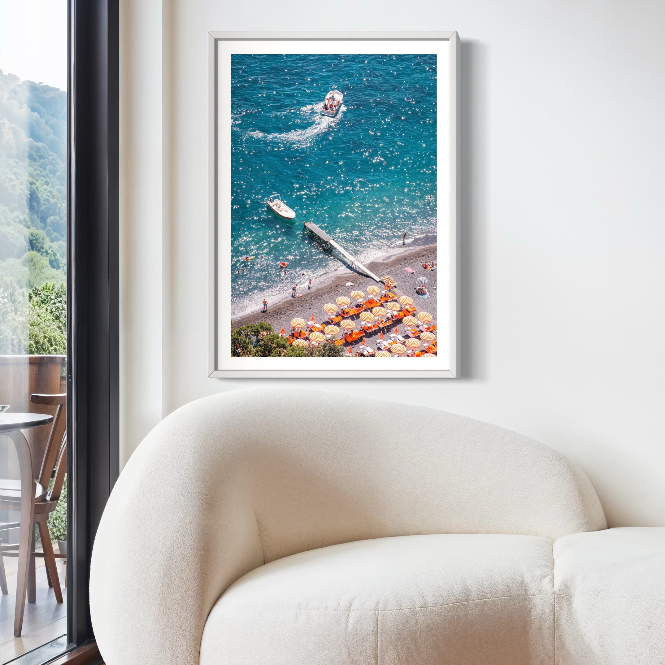 Positano Beach Club - Wall of Venus