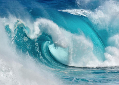 When the ocean turns into blue fire