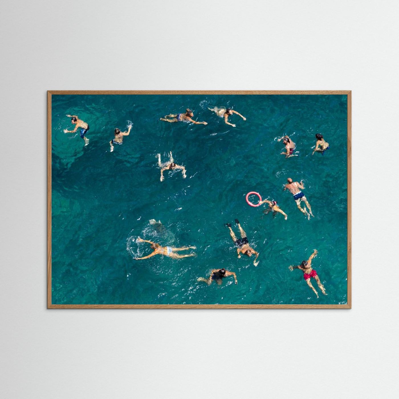Blue water swim by Carlo Tonti