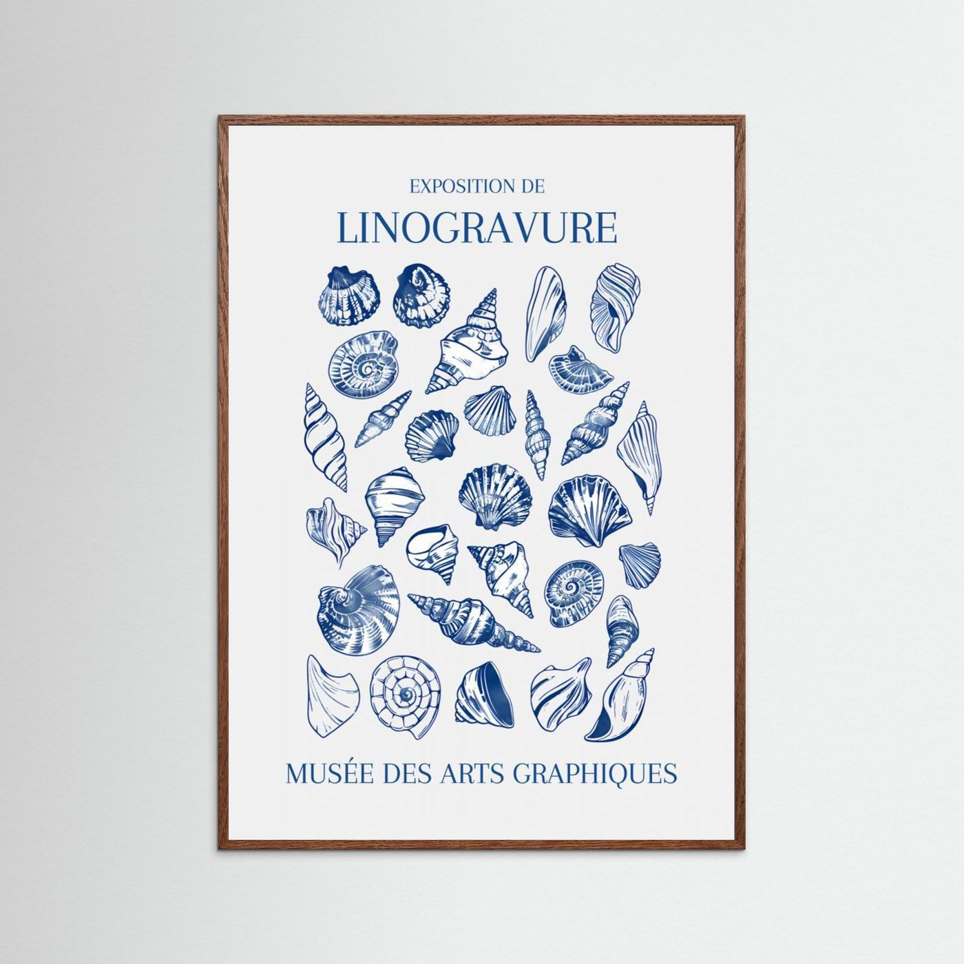 Lino Seashell Art Market by Jolly And Dash