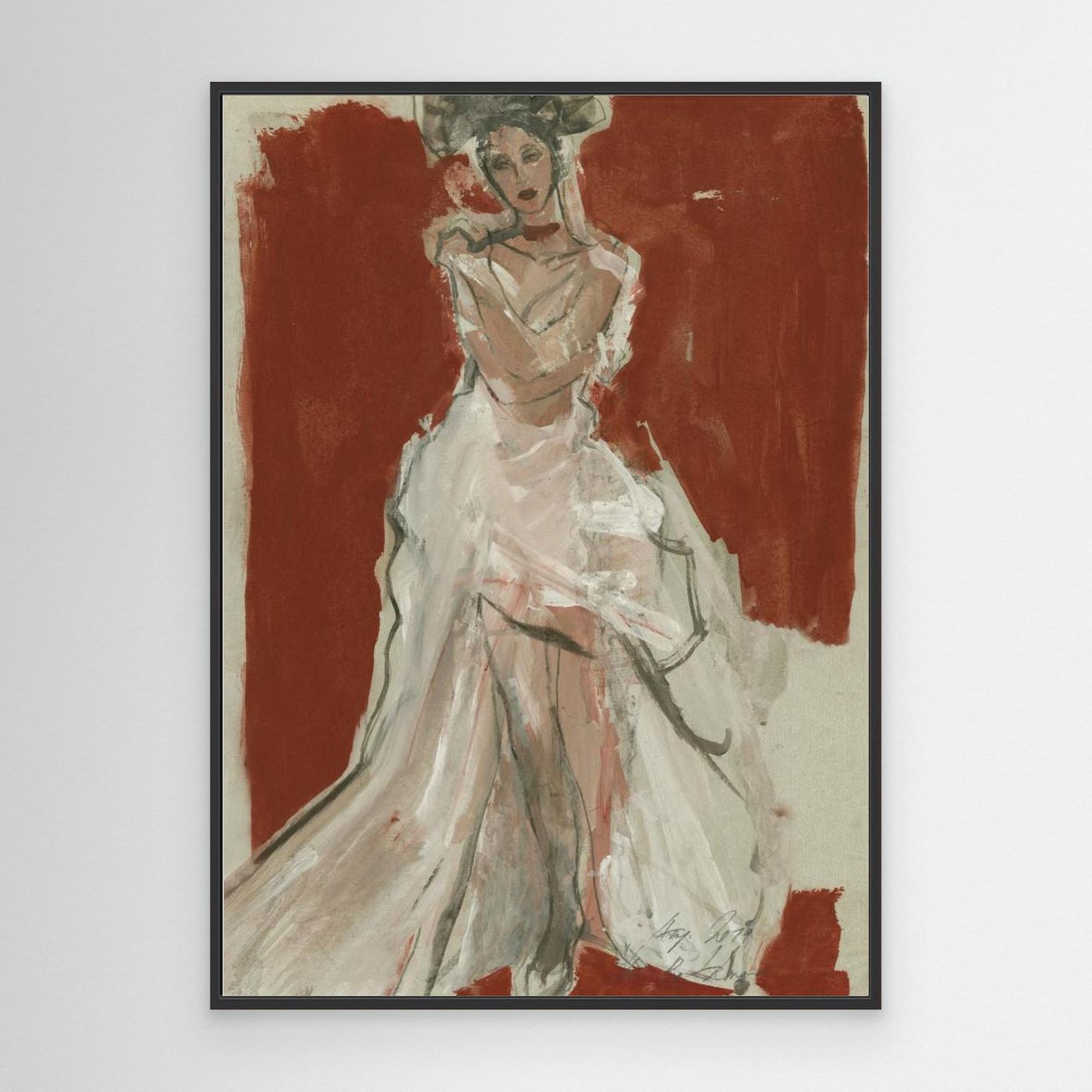 Hommage à Leonor Fini III by Ute Rathmann