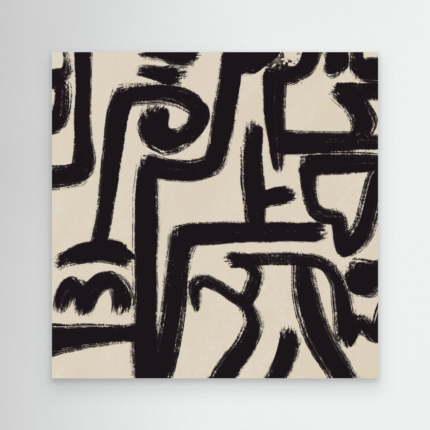 Line art abstract 04 by Little Dean