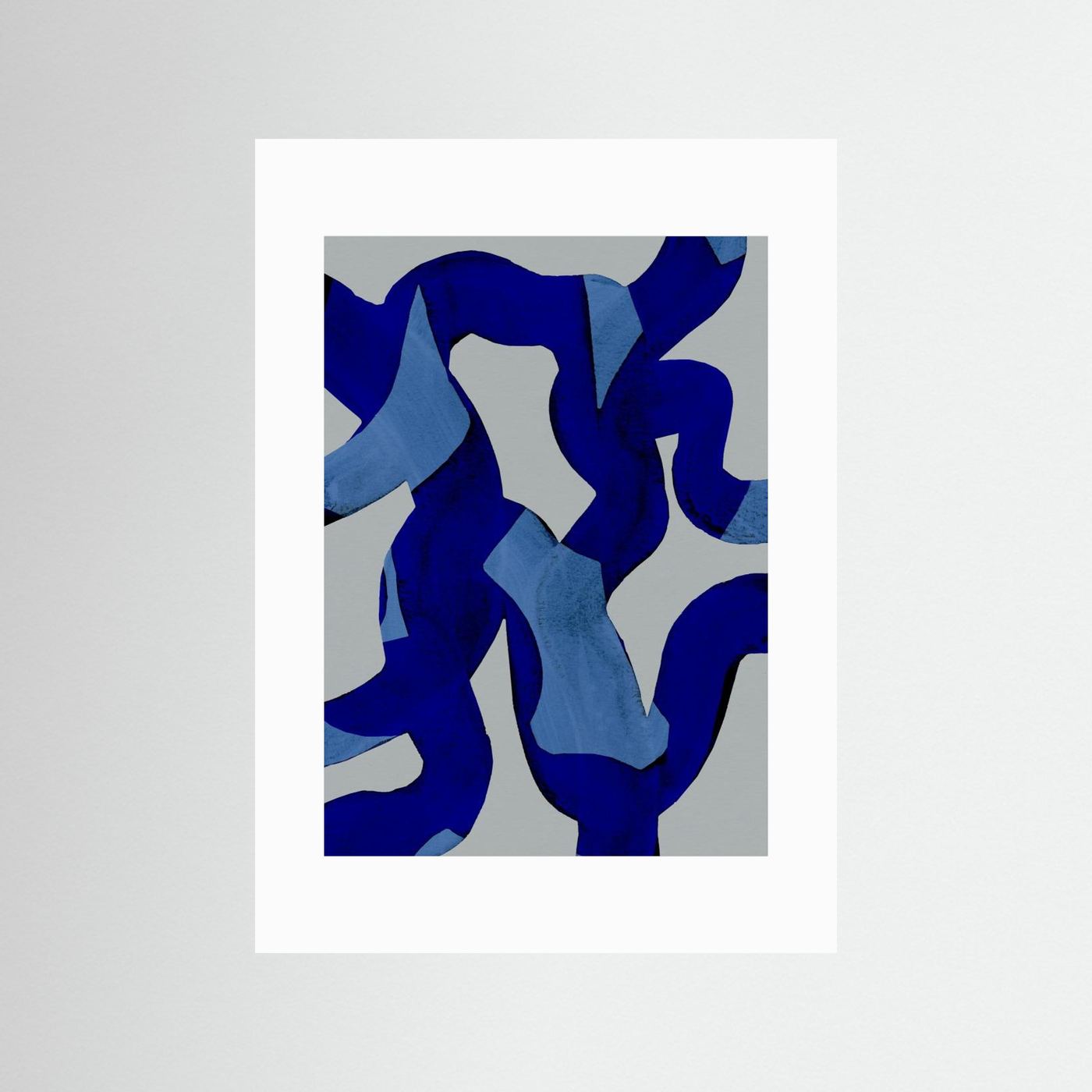 Abstract Brush Strokes by Mareike Böhmer