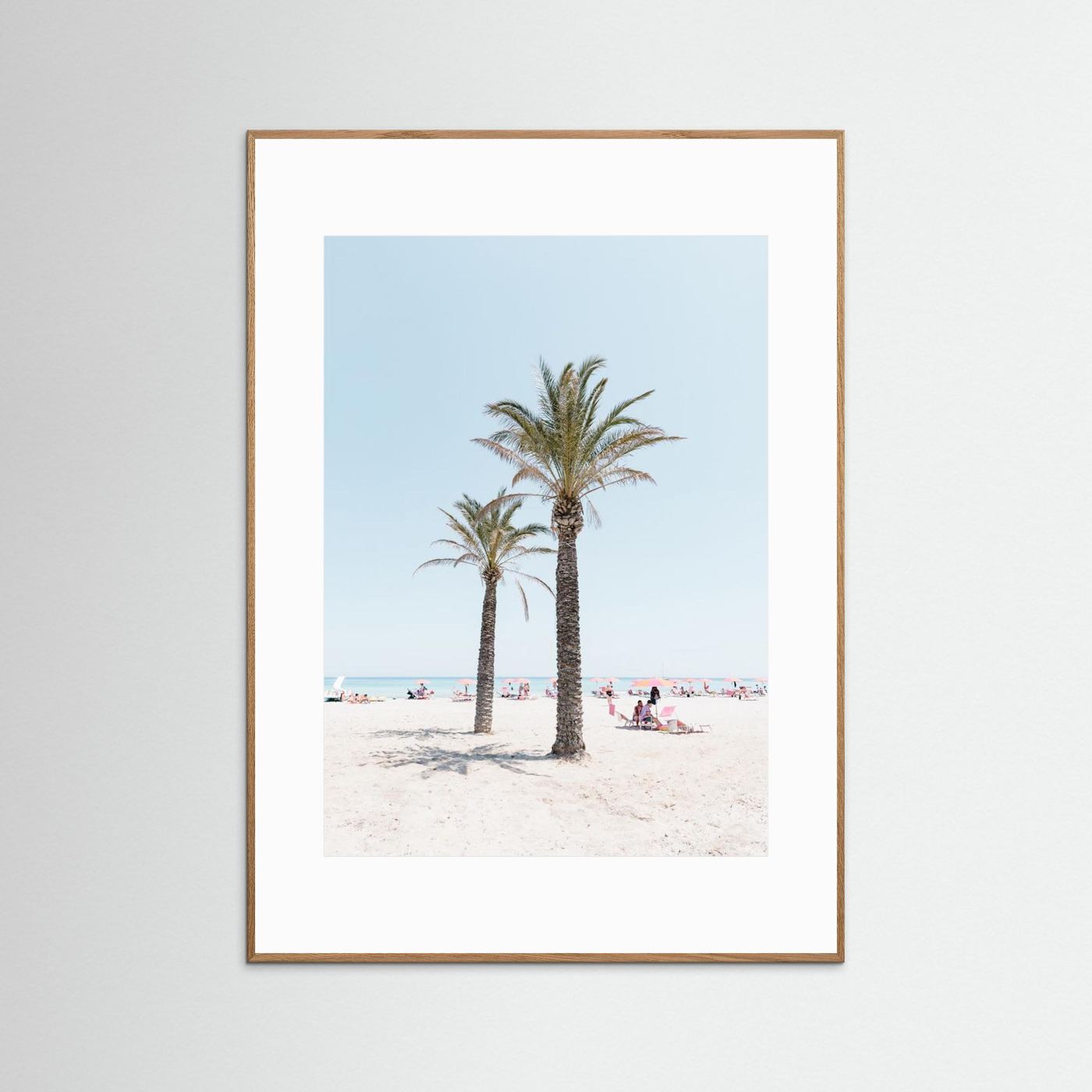 Palm tree at the beach