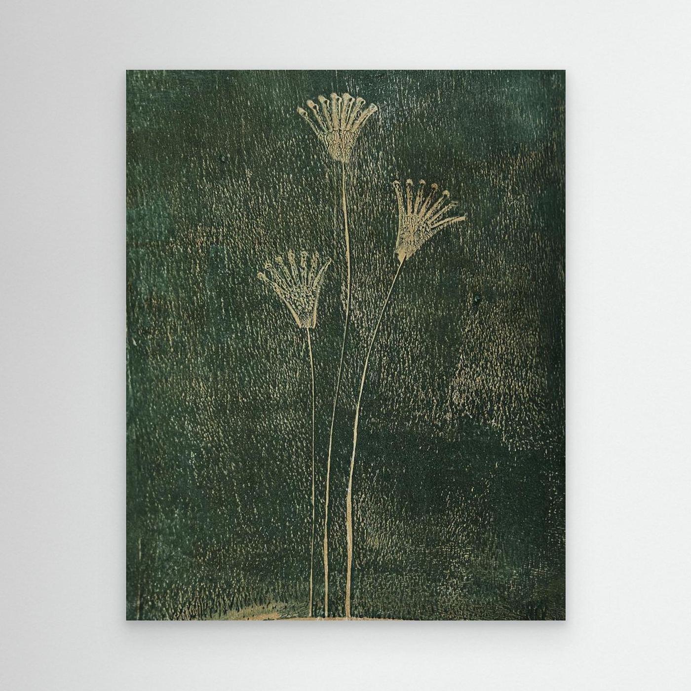 Green Flowers by Christina Misuro