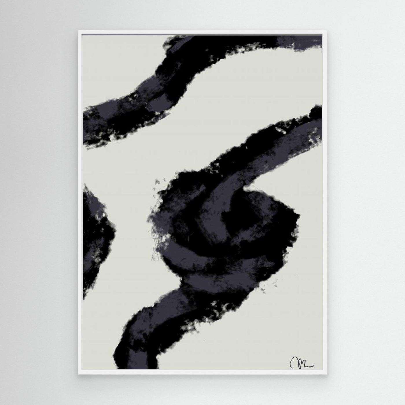 Flowing Abstract Strokes by Pictufy Studio