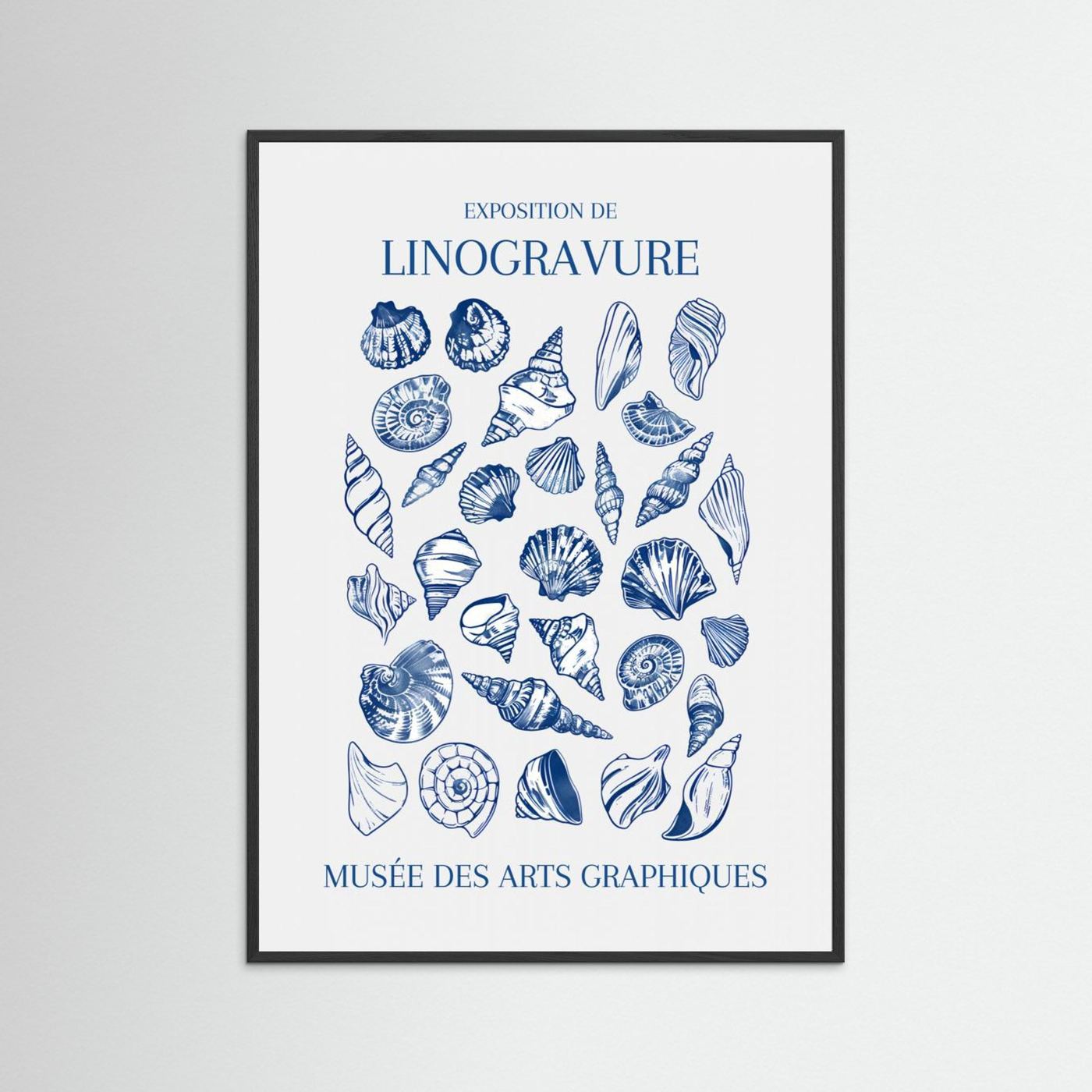 Lino Seashell Art Market by Jolly And Dash