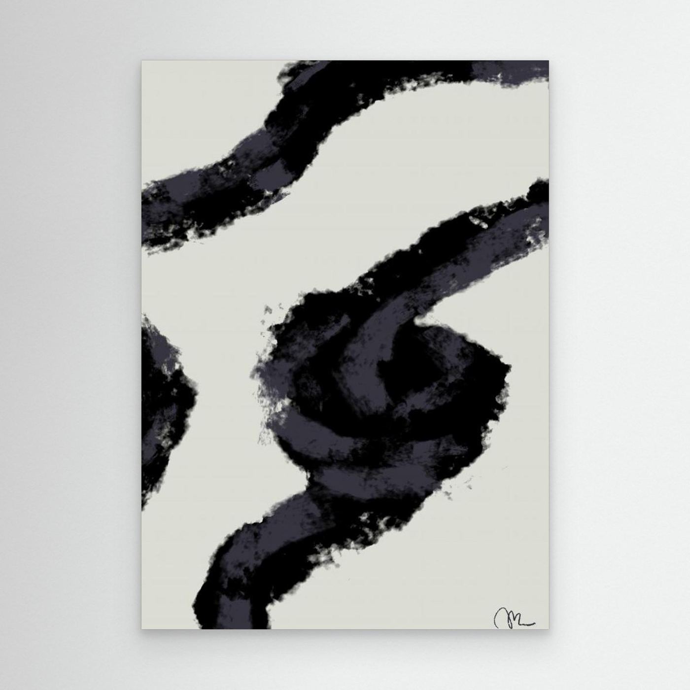 Flowing Abstract Strokes by Pictufy Studio