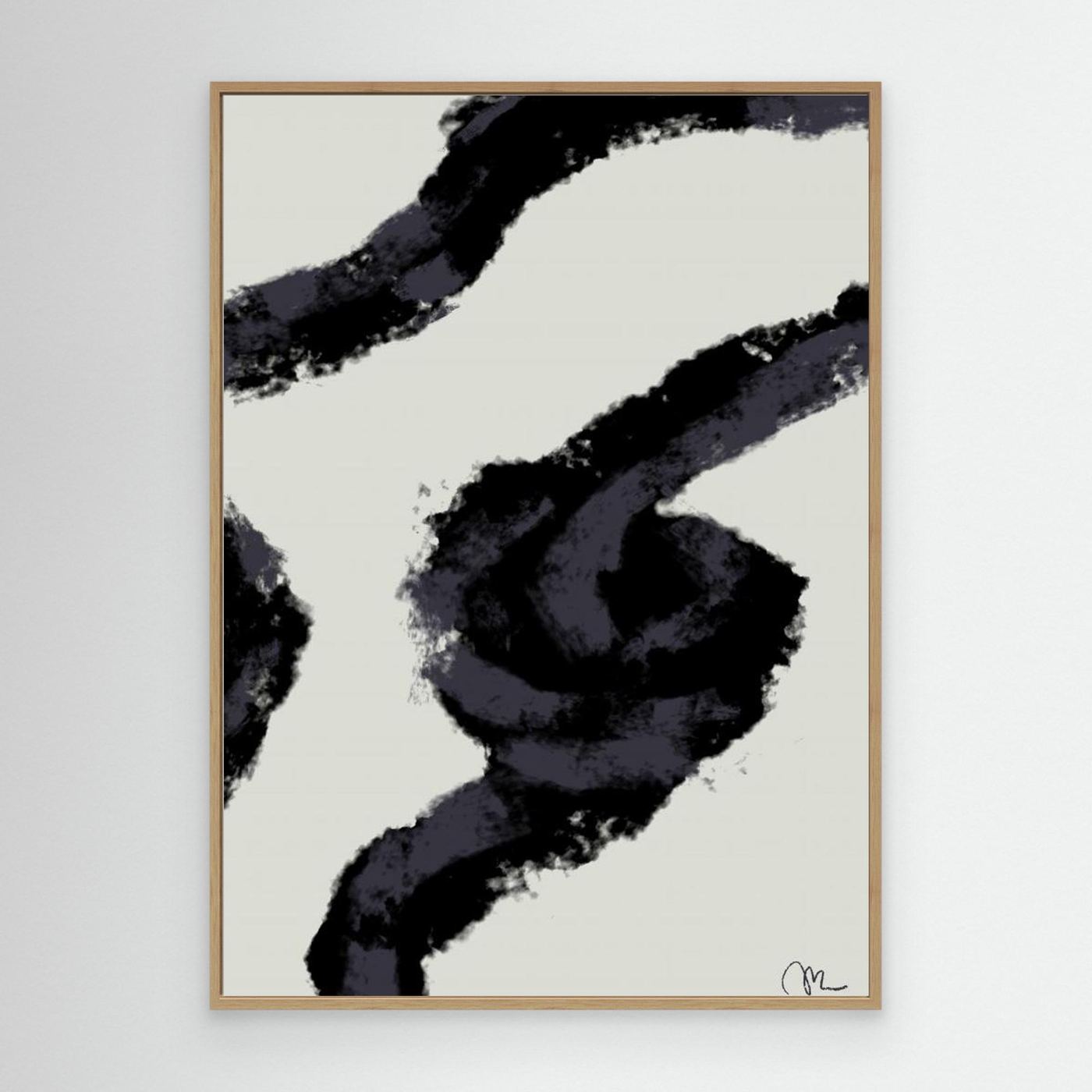 Flowing Abstract Strokes by Pictufy Studio