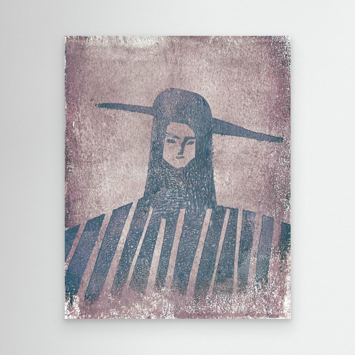Enigmatic Woman Portrait by Christina Misuro