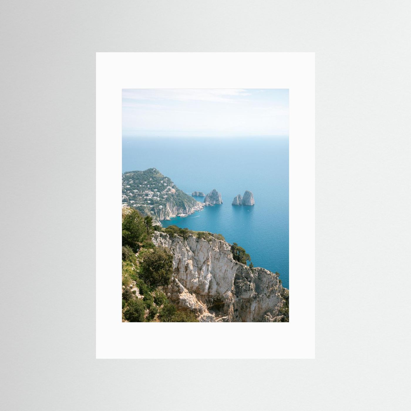 Coast of Capri Italy