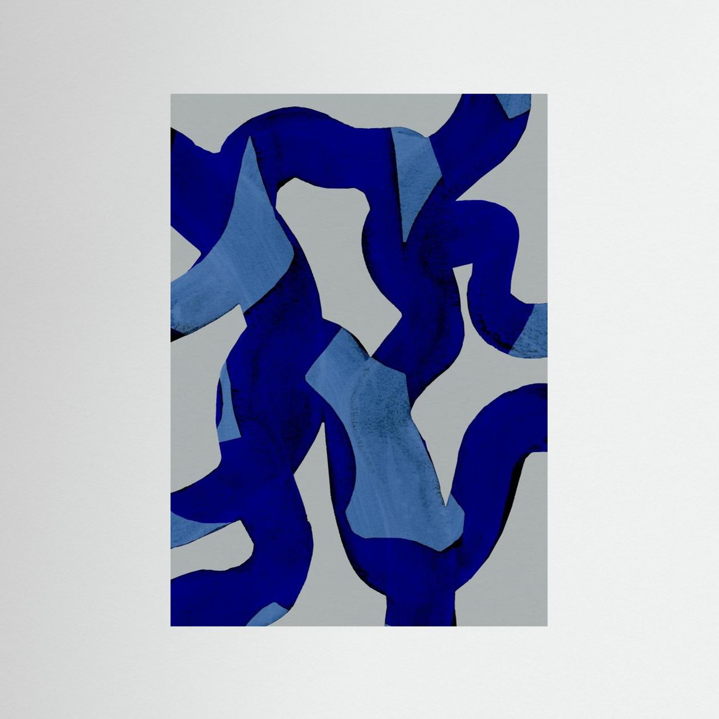 Abstract Brush Strokes by Mareike Böhmer