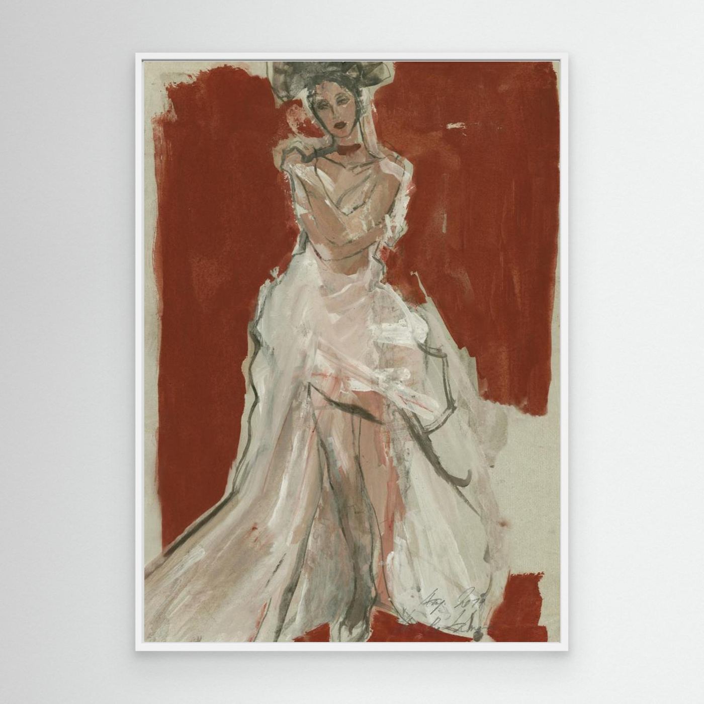 Hommage à Leonor Fini III by Ute Rathmann