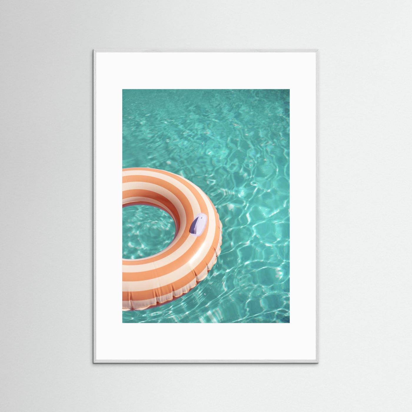 Peach Fuzz Swimming Pool Fun