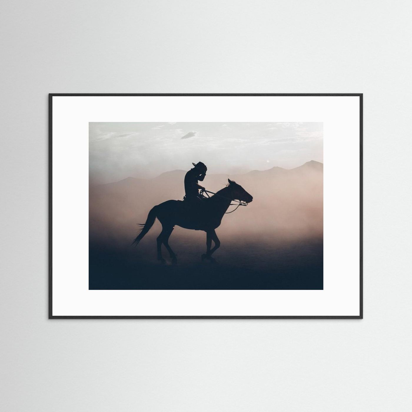 Cowboy Sunset Ride