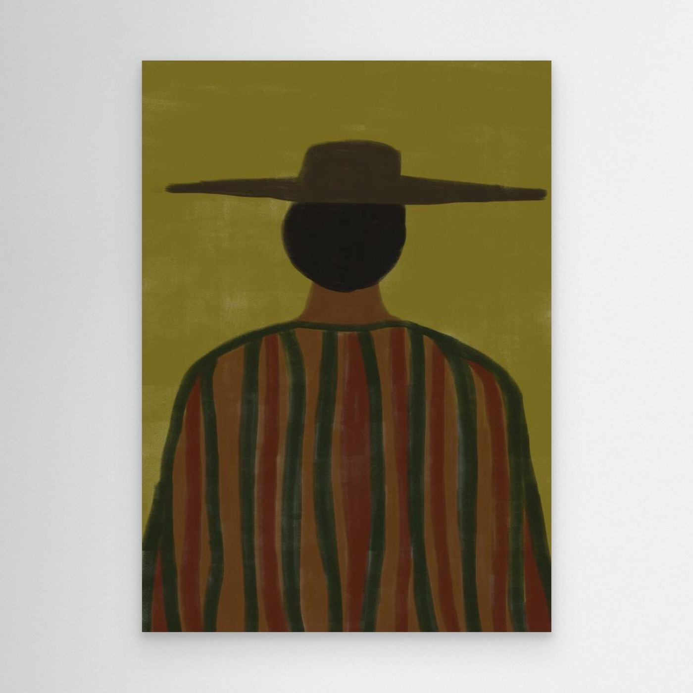 Southwester Man with Hat by Miuus