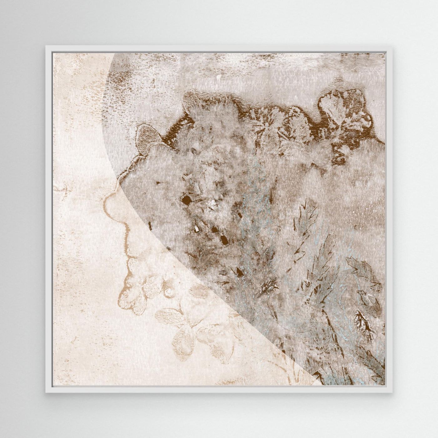 Soft Wabi Sabi Abstract 03 by Dina Dankers