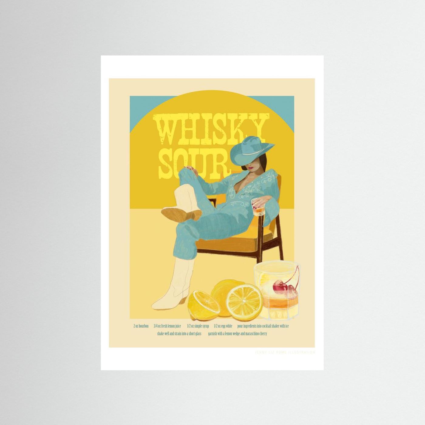 Jlr Cocktails Whiskysour by Jenny Liz Rome