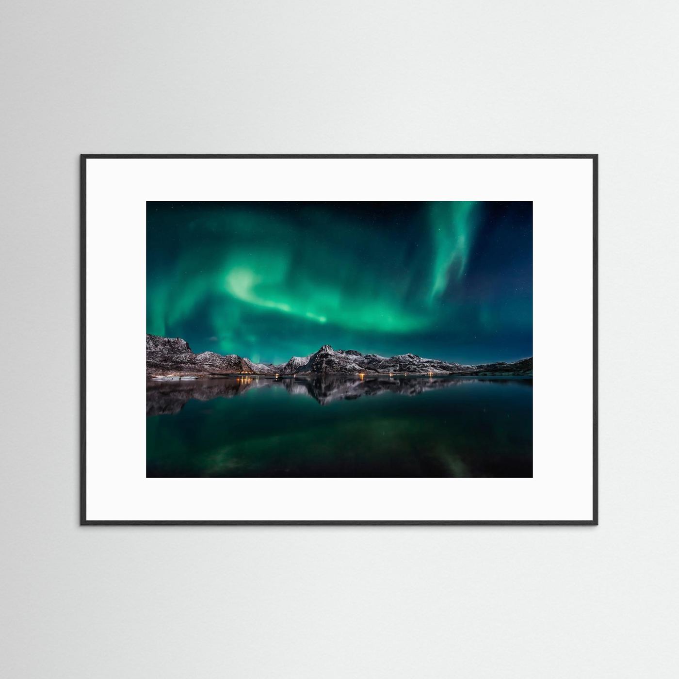 Lofoten Aurora Reflection by Javier De La Torre