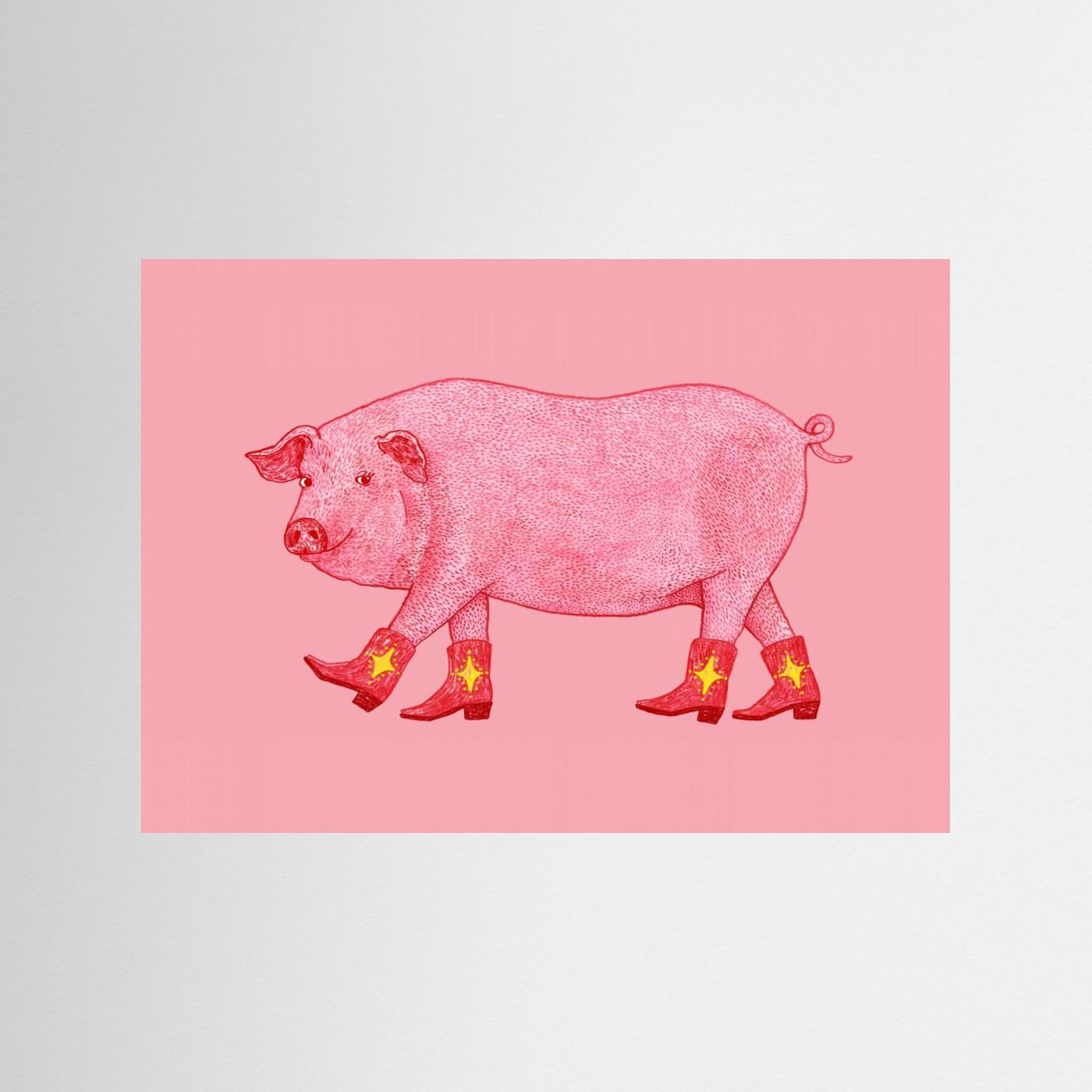 Marjorie the Cowgirl Pig by Anyone Can Yeehaw