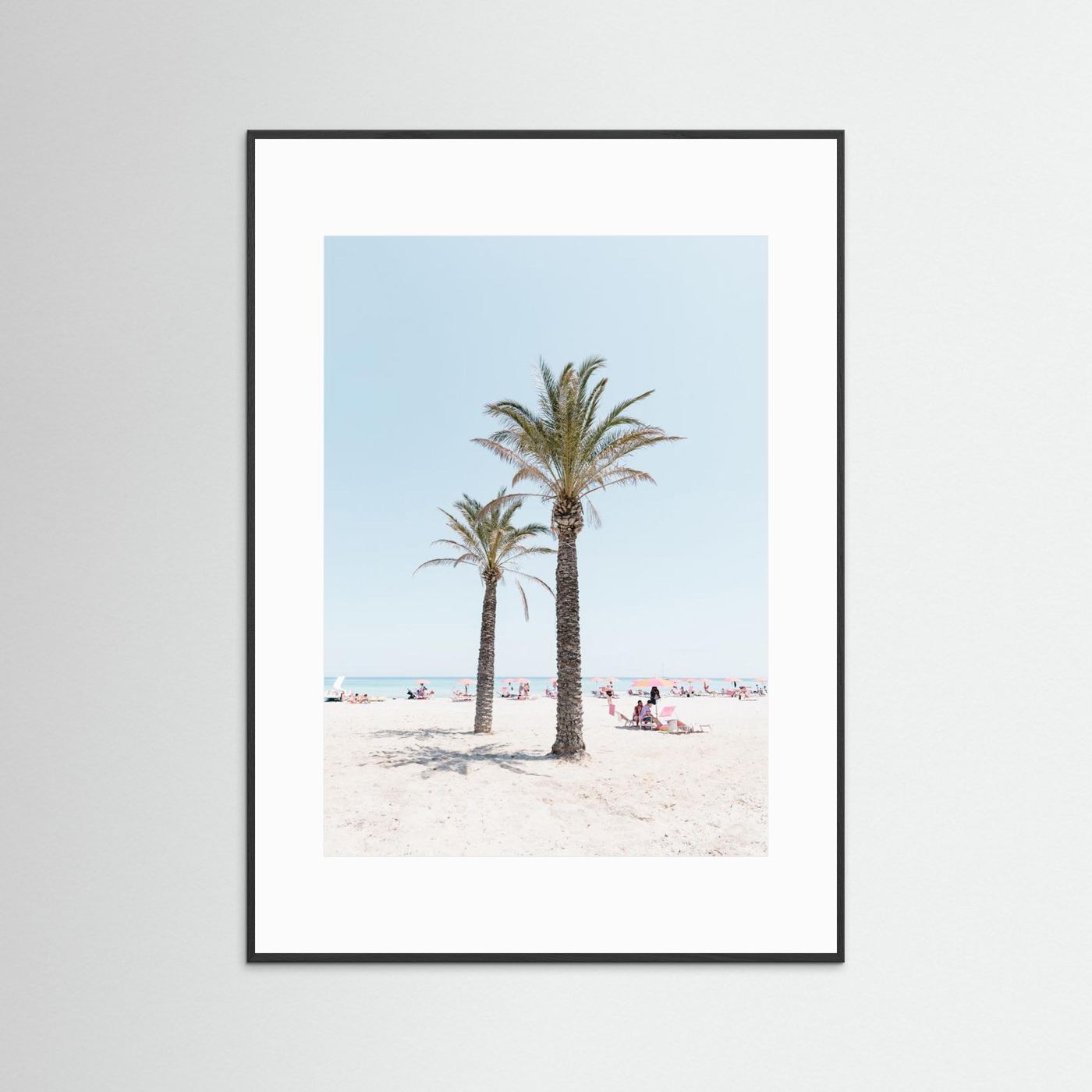 Palm tree at the beach
