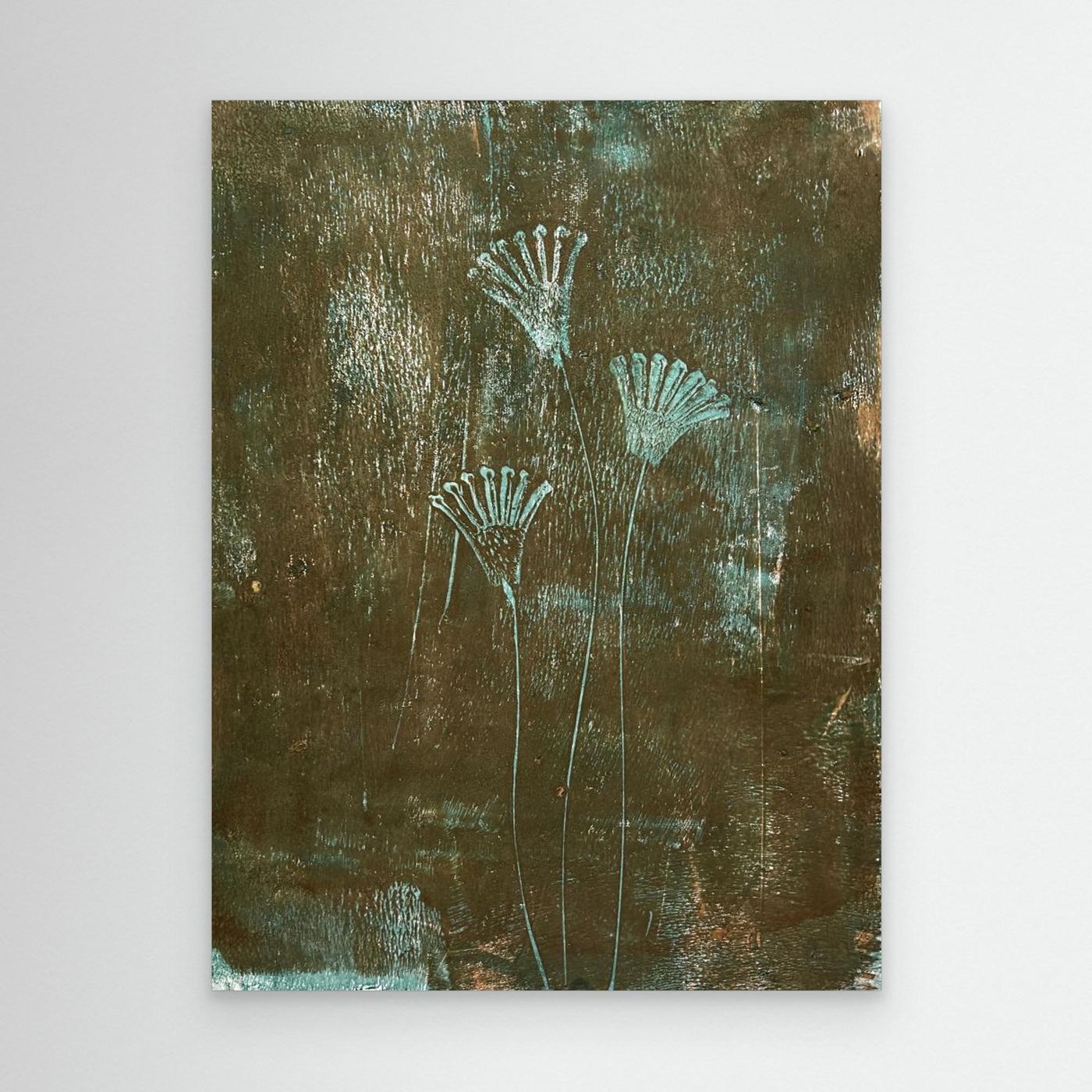 Turquoise Flower by Christina Misuro