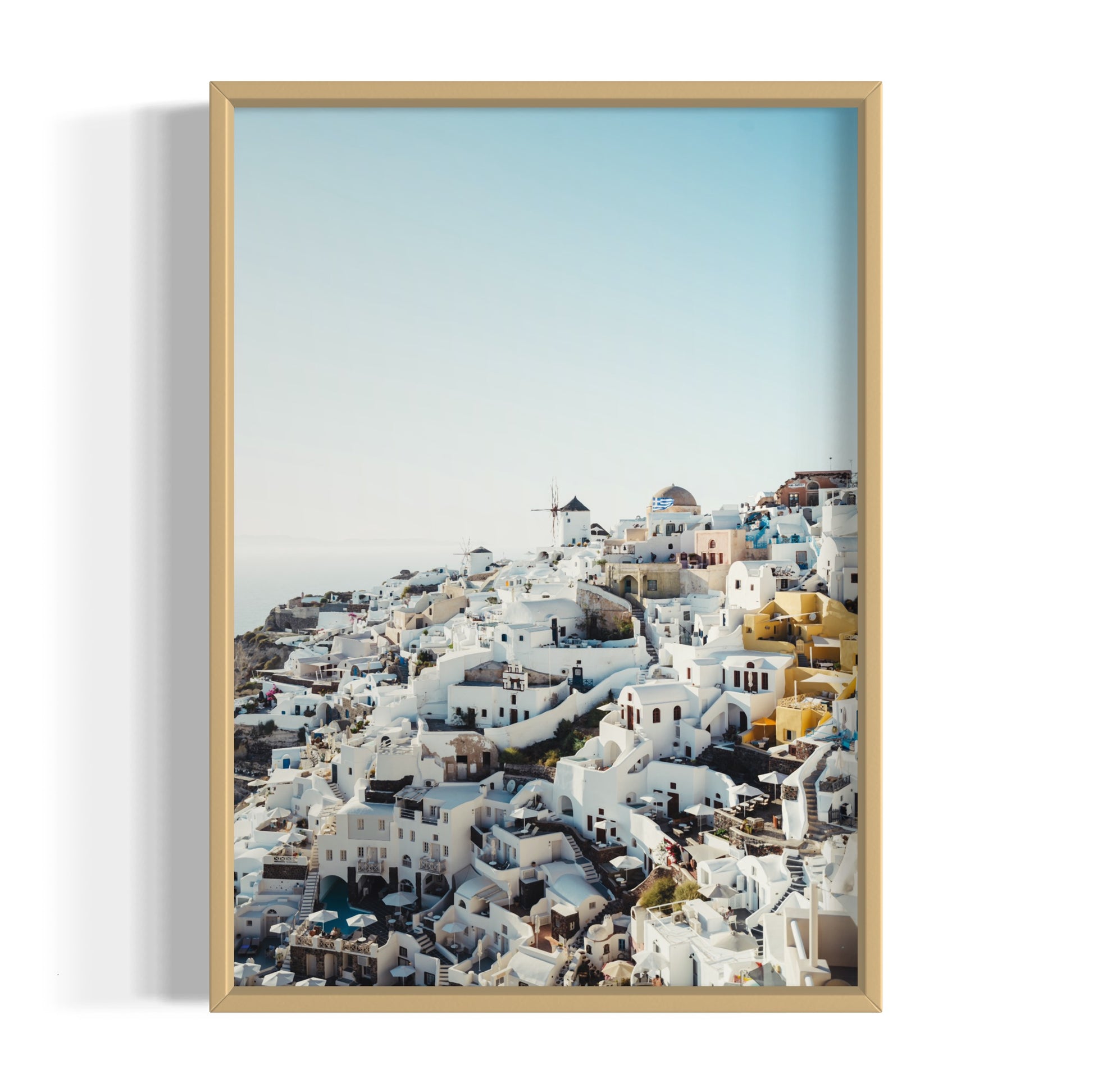 Oia Cliffside - Wall of Venus