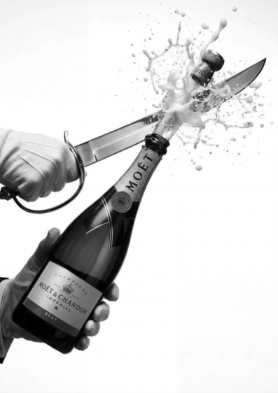 Sabering Champagne