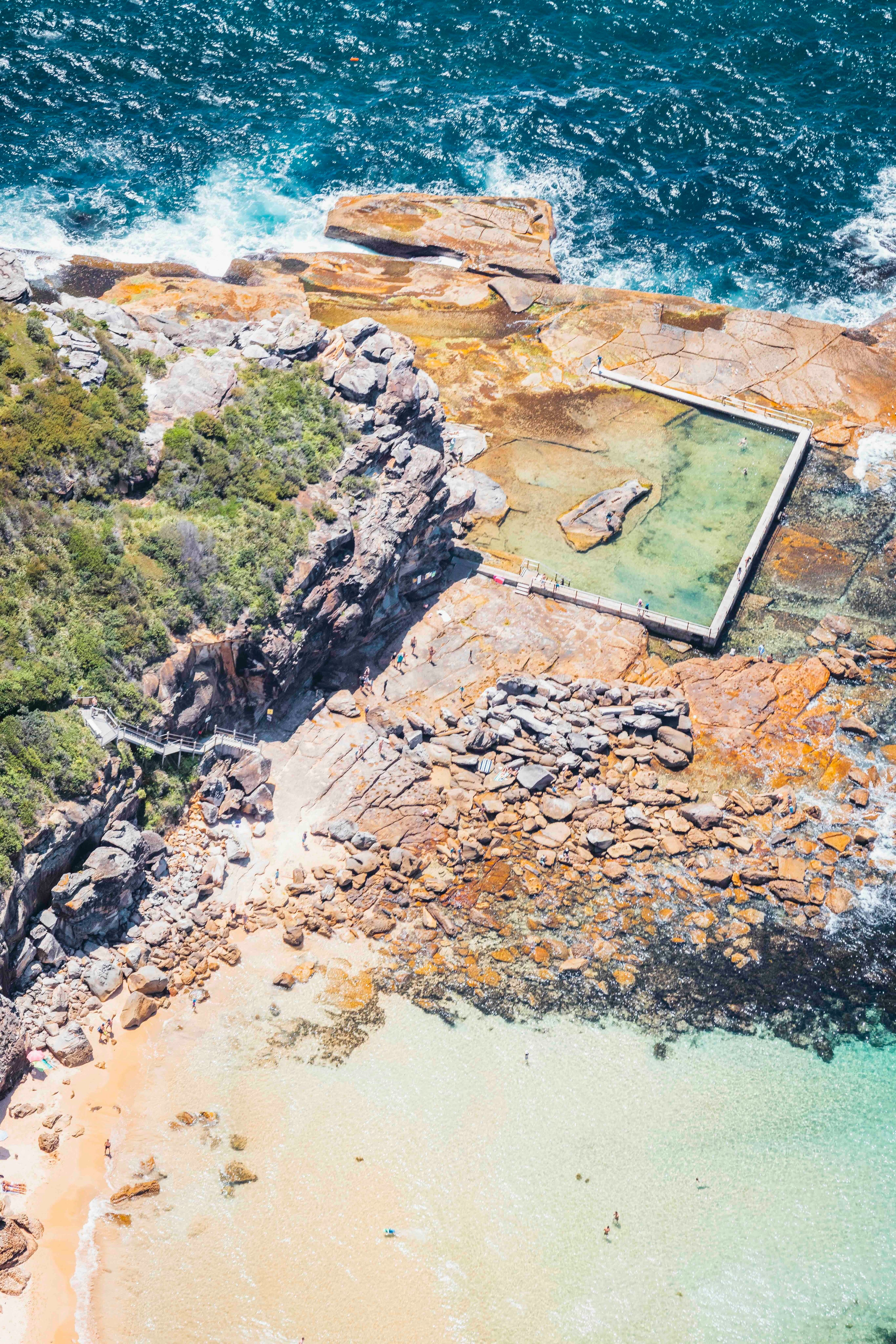 Sydney Rock Pool - Wall of Venus