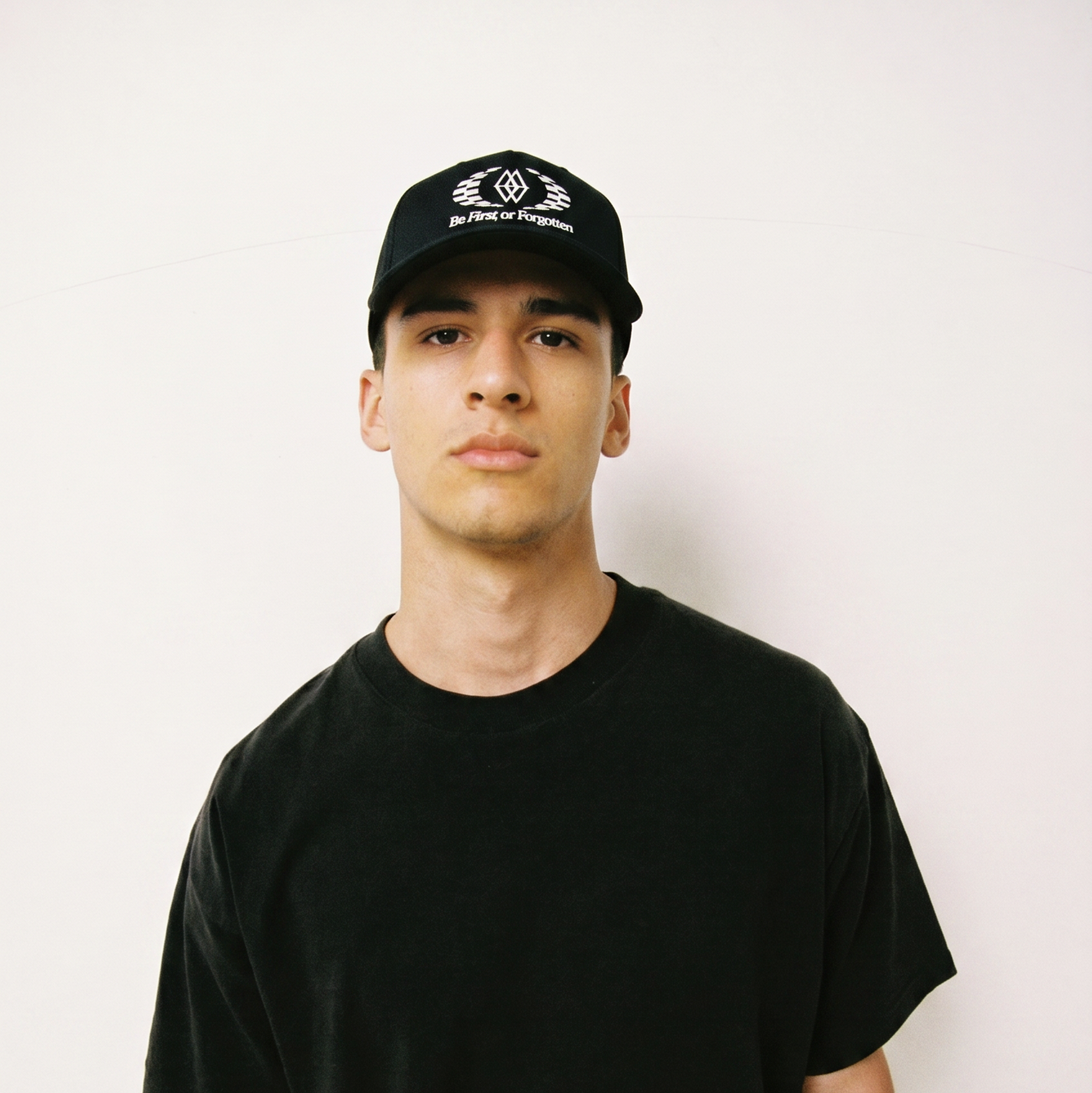Be First or Forgotten 5-Panel Hat - Black