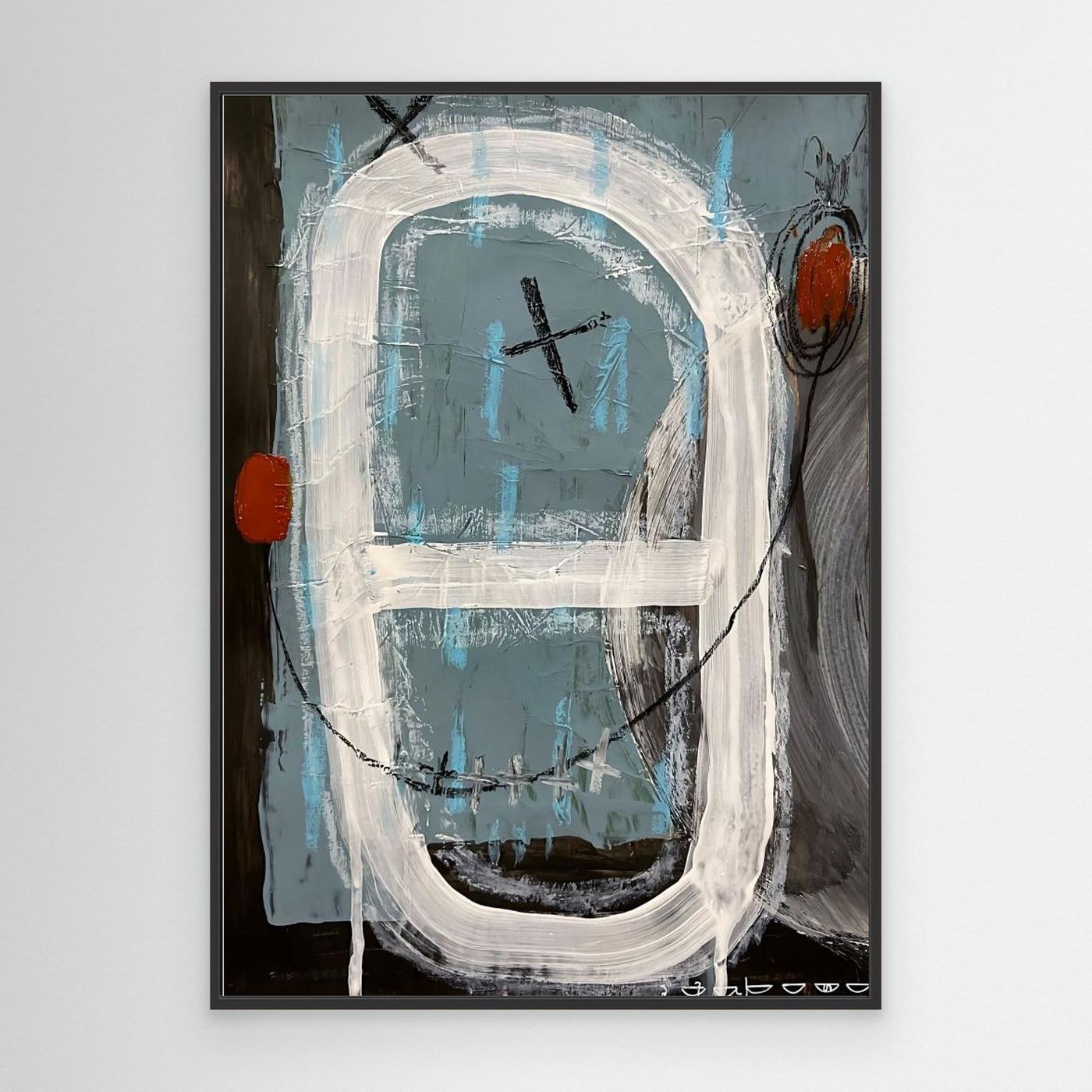 Abstract White Arch by Afranio Raposo