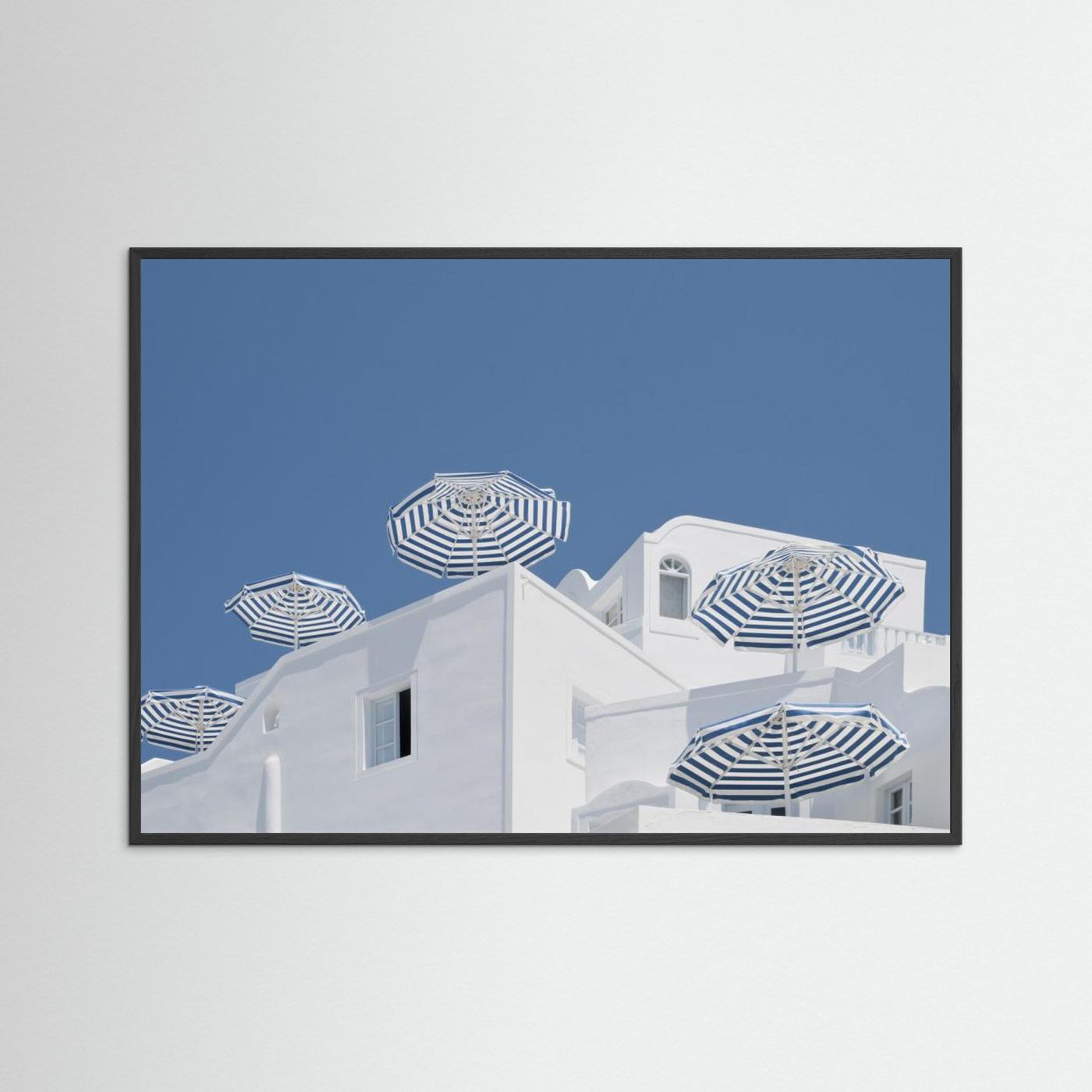 Blue and white by Linda Wride