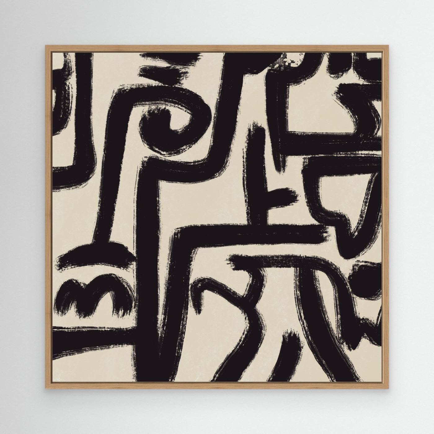 Line art abstract 04 by Little Dean