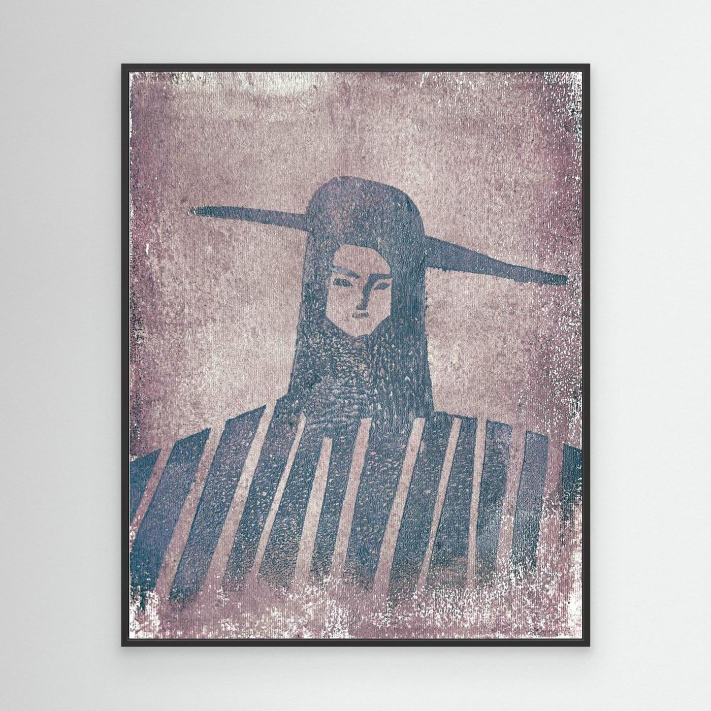 Enigmatic Woman Portrait by Christina Misuro