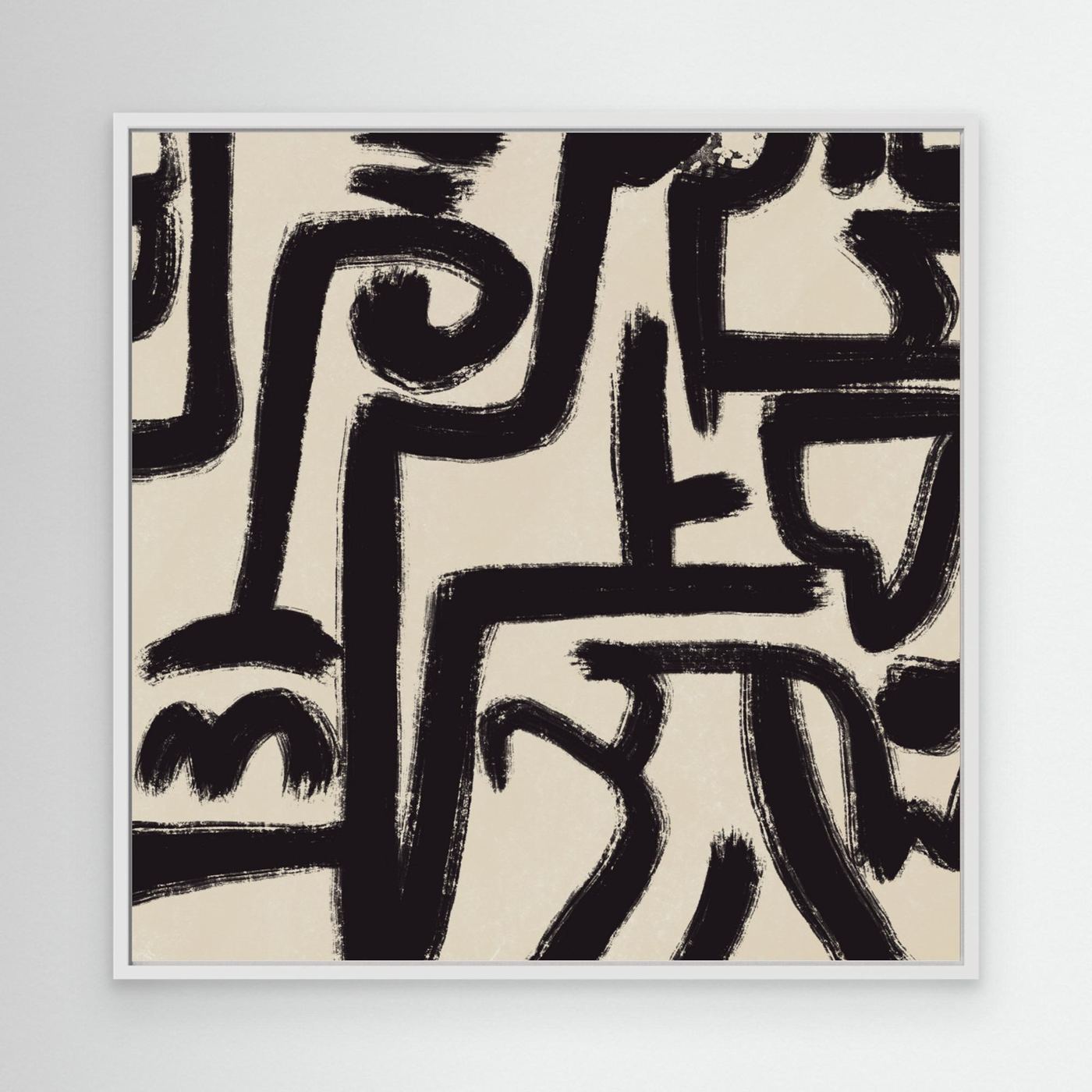 Line art abstract 04 by Little Dean