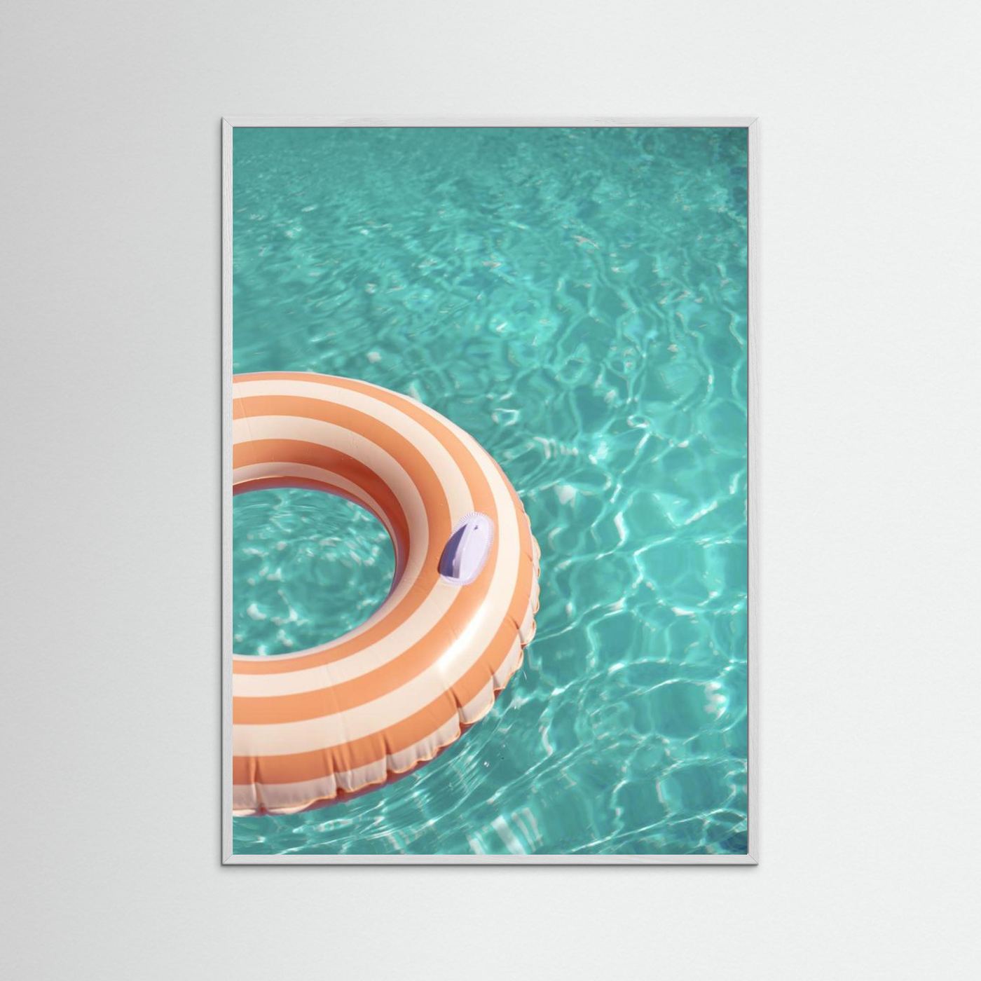 Peach Fuzz Swimming Pool Fun