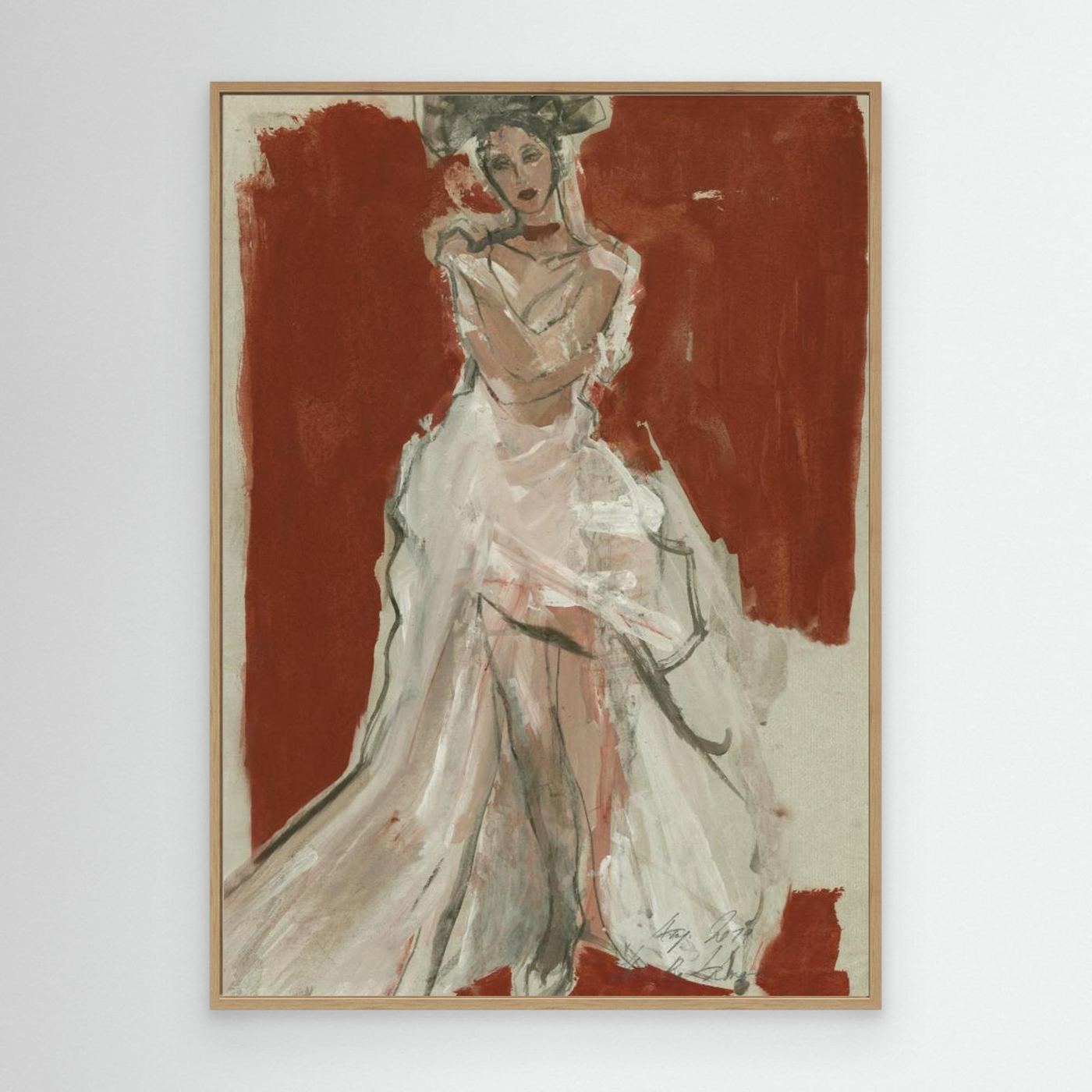 Hommage à Leonor Fini III by Ute Rathmann