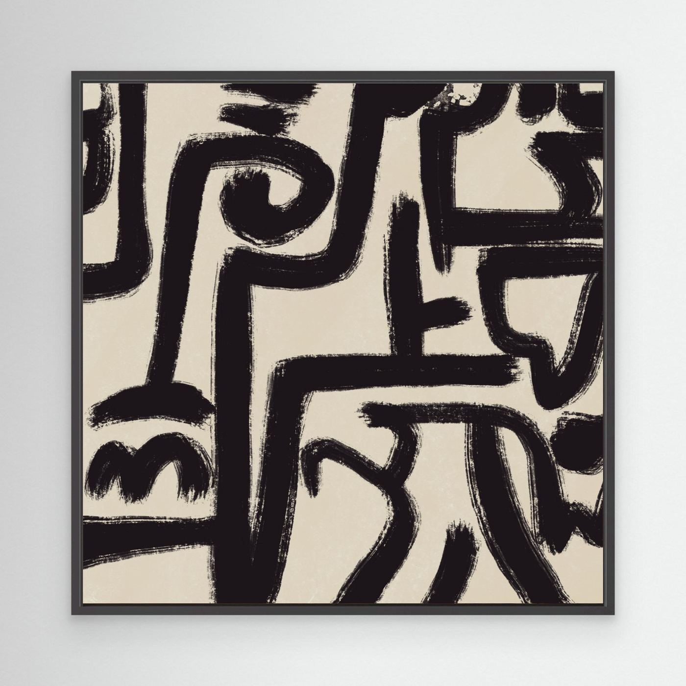 Line art abstract 04 by Little Dean