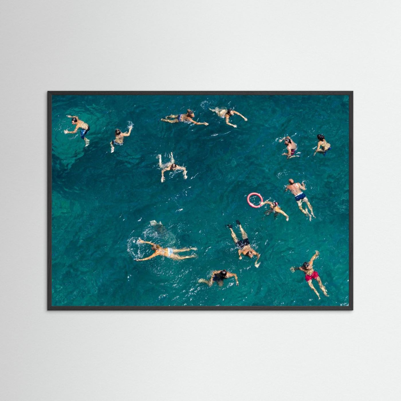 Blue water swim by Carlo Tonti