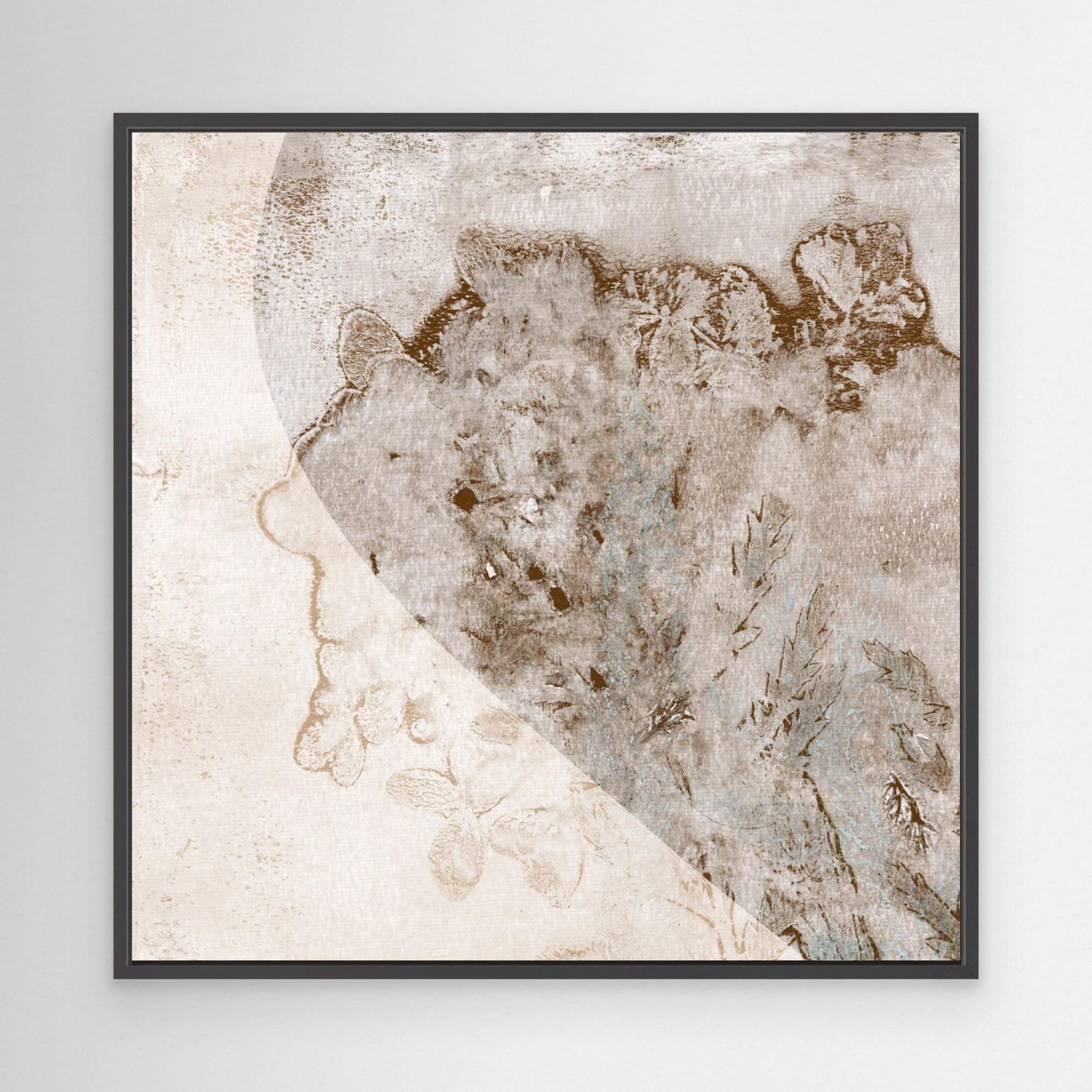 Soft Wabi Sabi Abstract 03 by Dina Dankers
