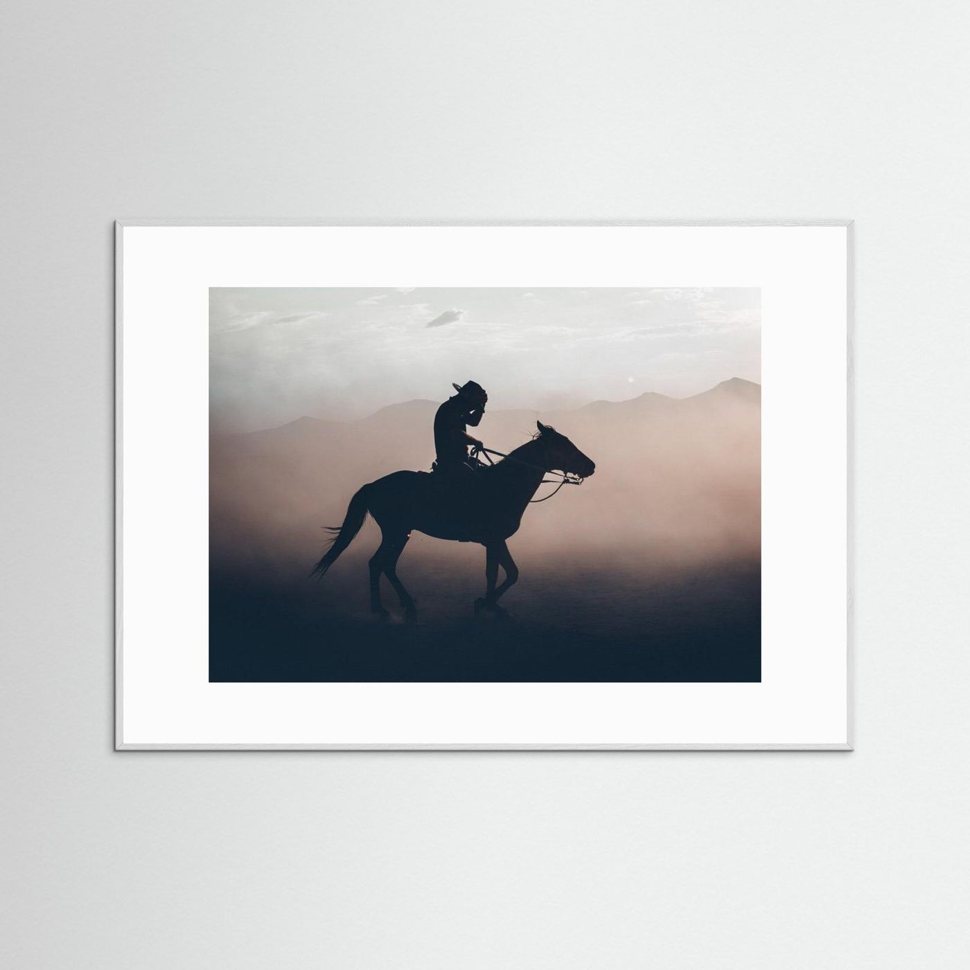 Cowboy Sunset Ride