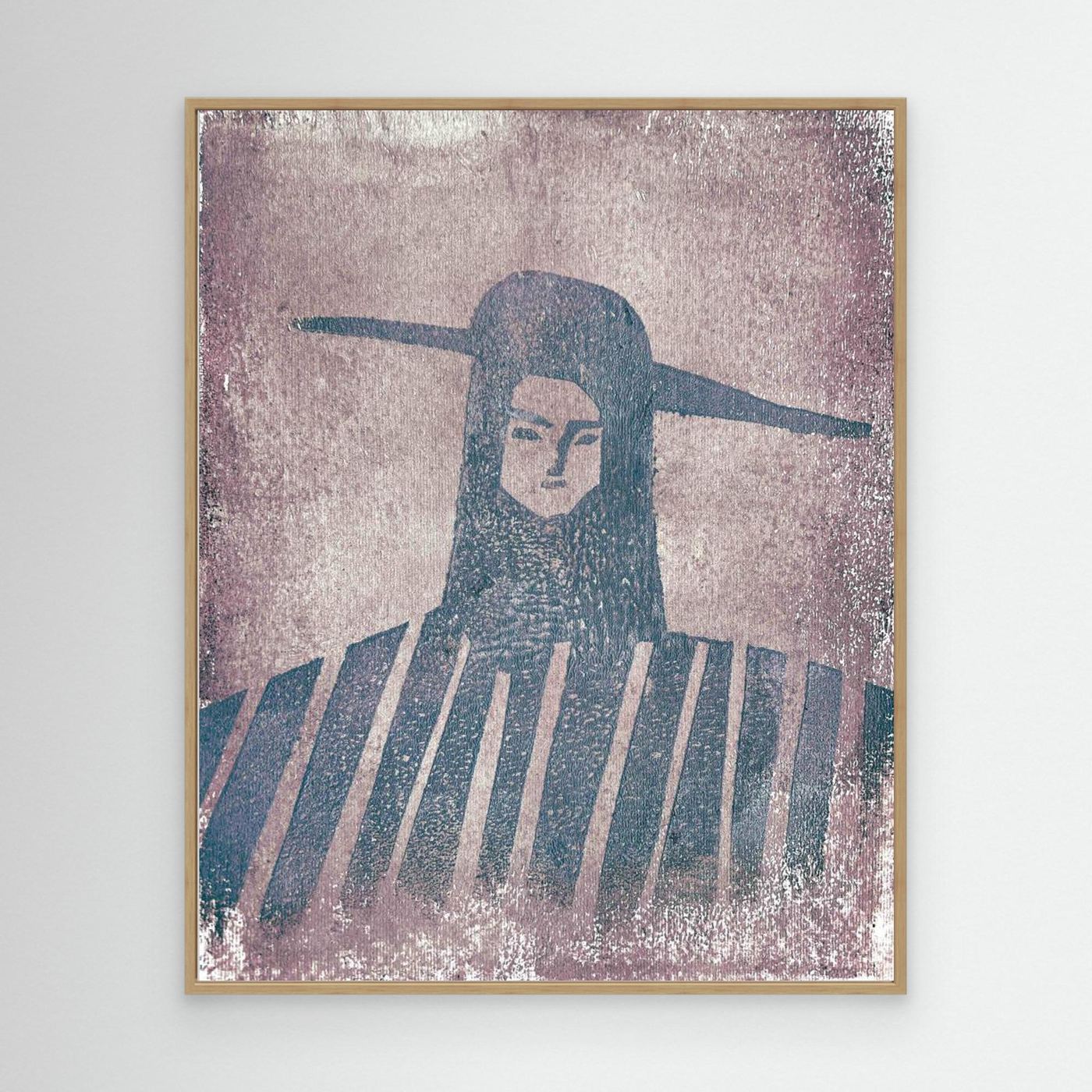 Enigmatic Woman Portrait by Christina Misuro