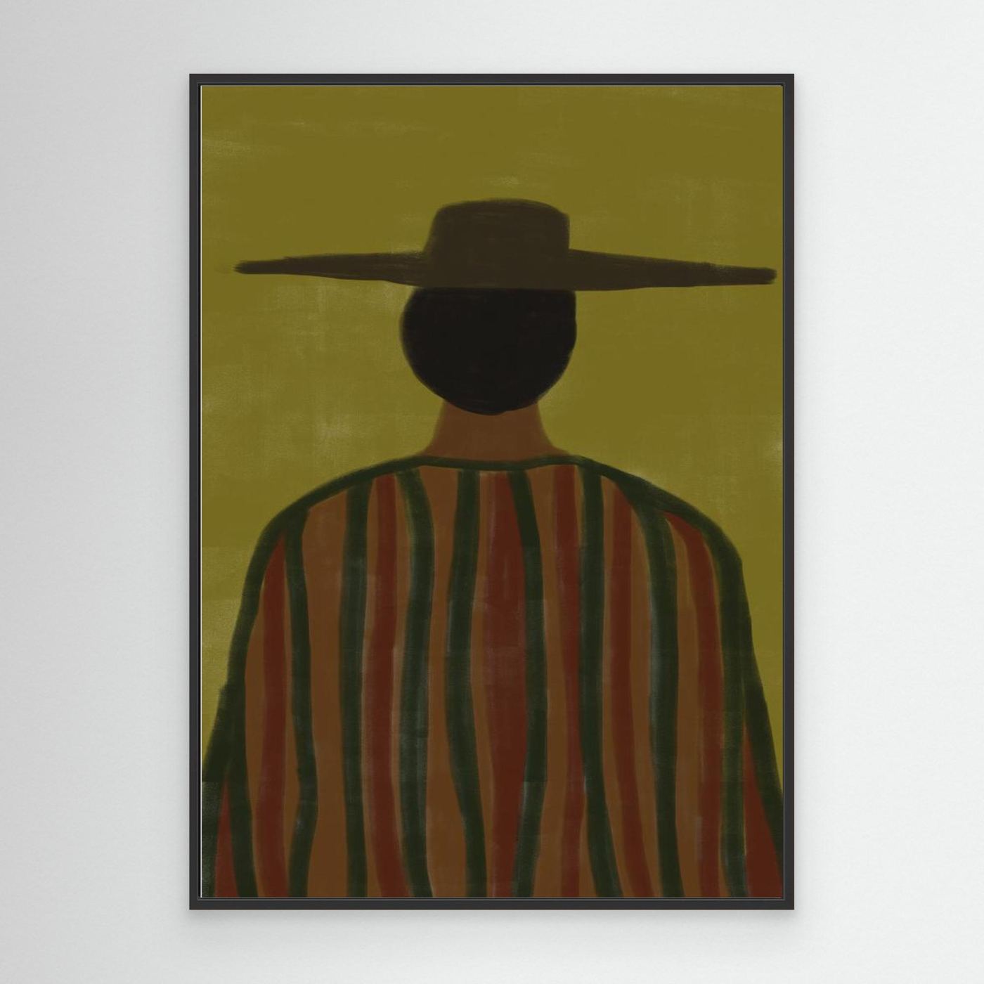 Southwester Man with Hat by Miuus