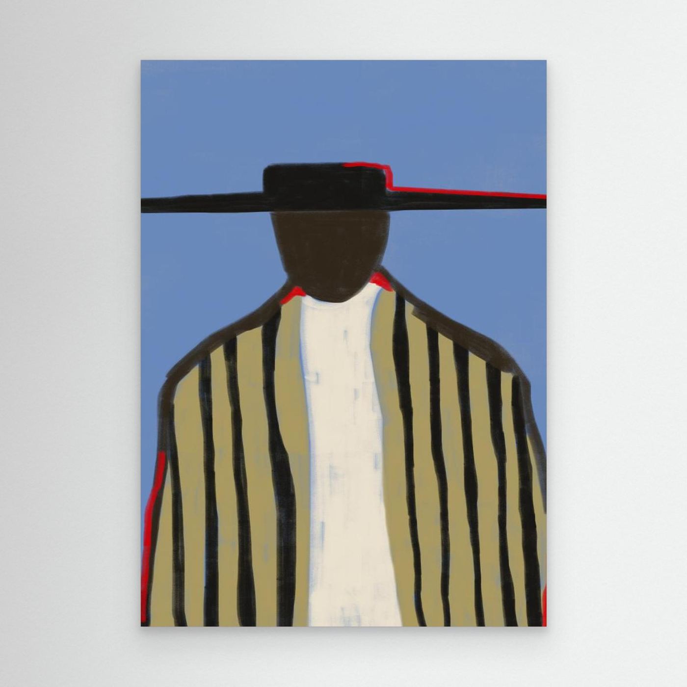 Bold Hat and Stripes New Mexico Style by Miuus