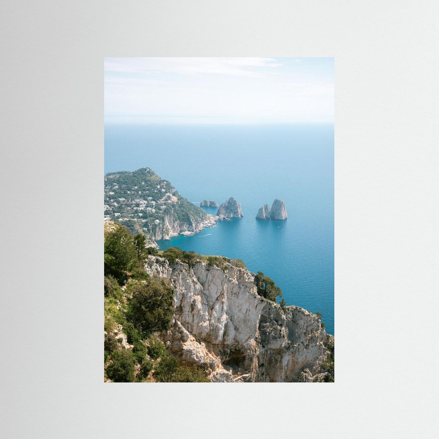 Coast of Capri Italy