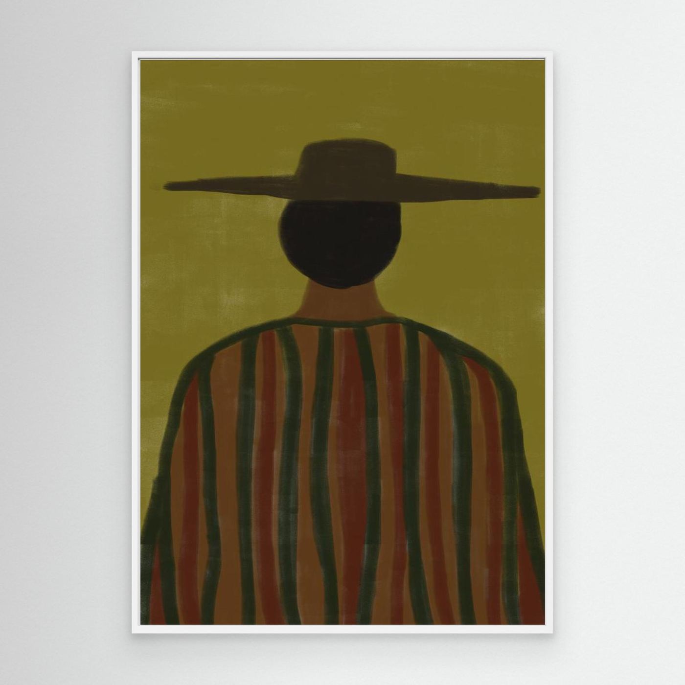 Southwester Man with Hat by Miuus