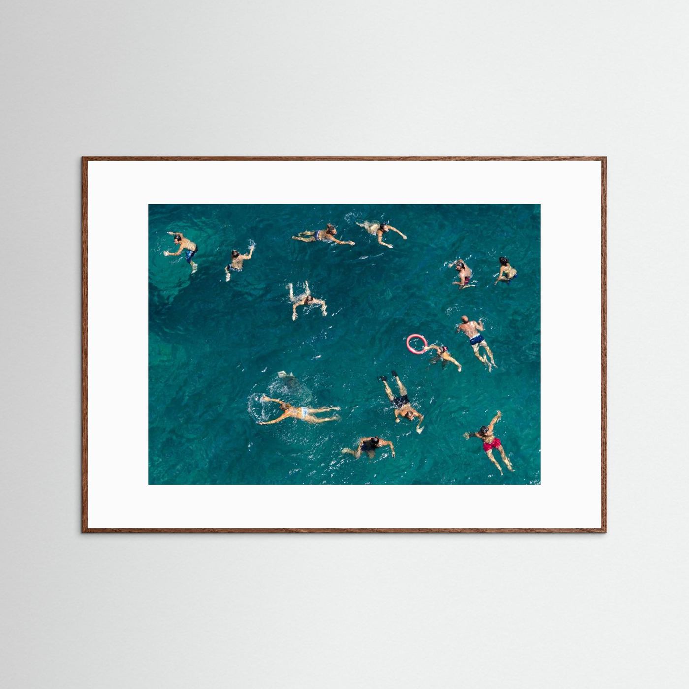 Blue water swim by Carlo Tonti