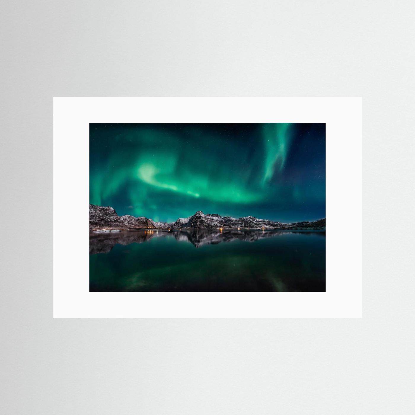 Lofoten Aurora Reflection by Javier De La Torre