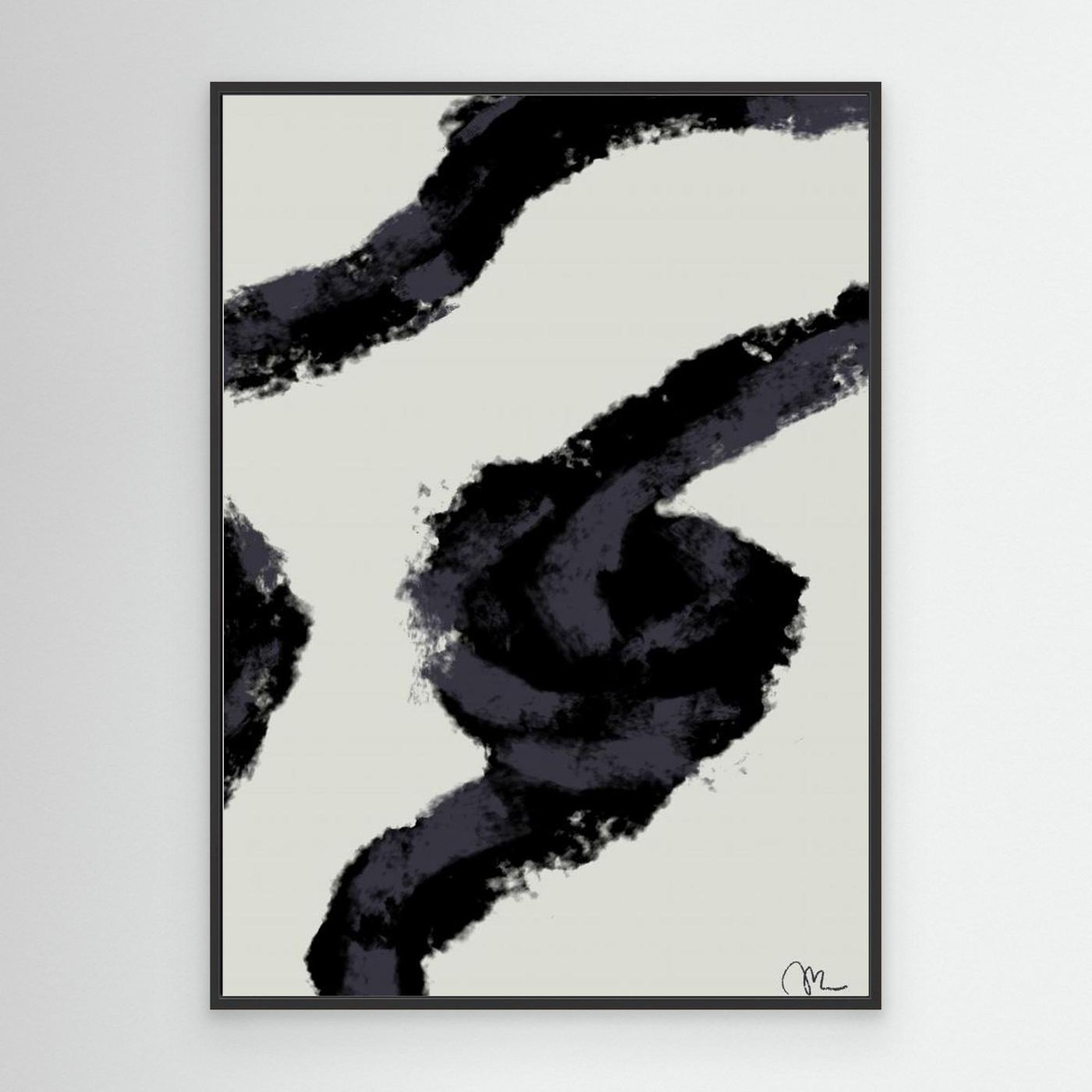 Flowing Abstract Strokes by Pictufy Studio